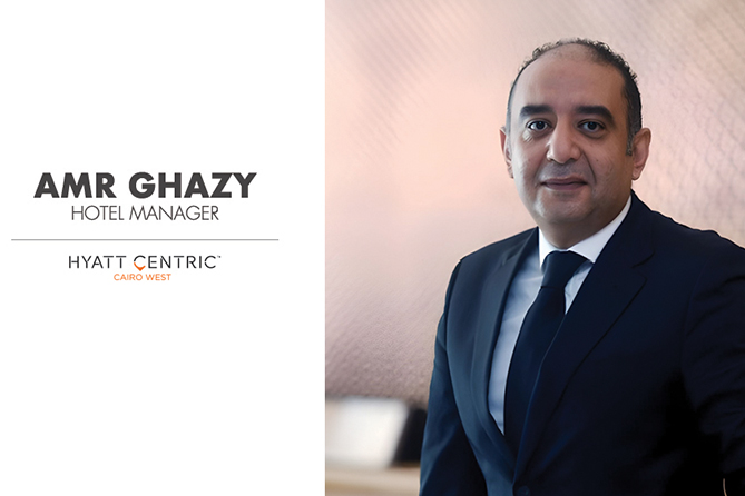 Hyatt Centric Cairo West announces the appointment of Mr. Amr Ghazy as Hotel Manager 